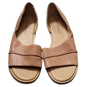 Lucky Brand Fentin Sandal Shoes Flat Leather Women's WOMAN'S Size 8½ M